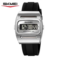 Reloj Deportivo Digital Multifuncional de Energía Solar de Moda de Lujo SKMEI 2563, Reloj Electrónico LED Resistente al Agua, Regalo, Reloj para Hombre
