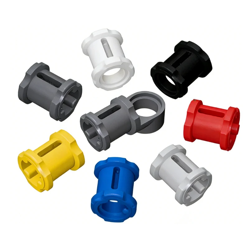 55pcs MOC compatible building blocks 32126 small particle blocks 1x2 axle pin connection technology DIY children's toys