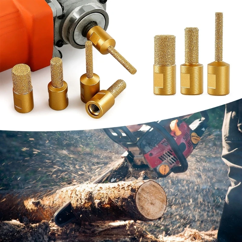 Рисунок 2 - Вращающаяся шлифовальная головка с круглым хвостовиком