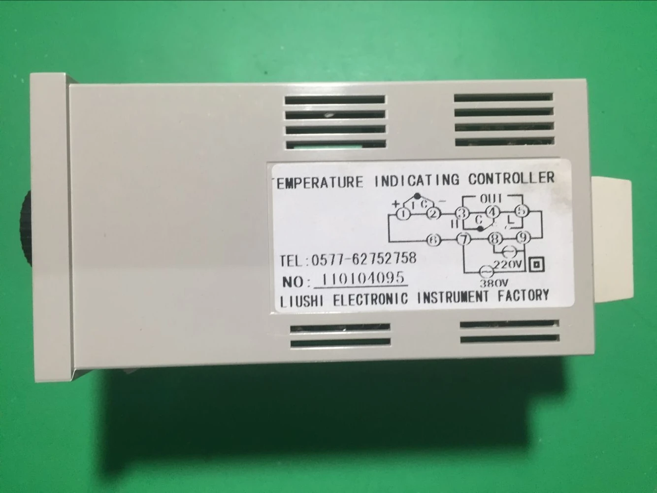 Zhejiang Liushi Electronic Instrument Factory TEL60-4002 4001 oven shoe machine temperature control size 60MM×60MM