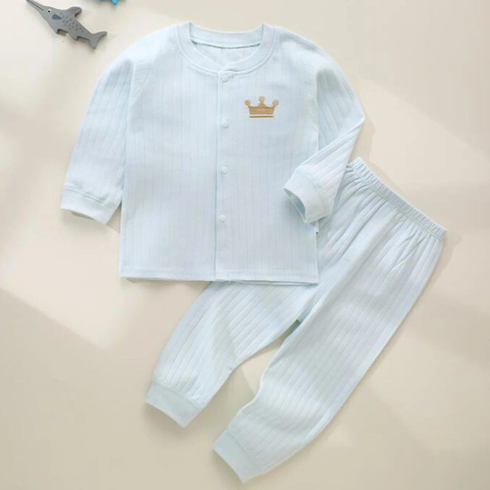 Baby Clothing Sets Cotton Long Sleeve Tops + Pants Two Pieces Spring Autumn Newborn Clothes Infant Outfits