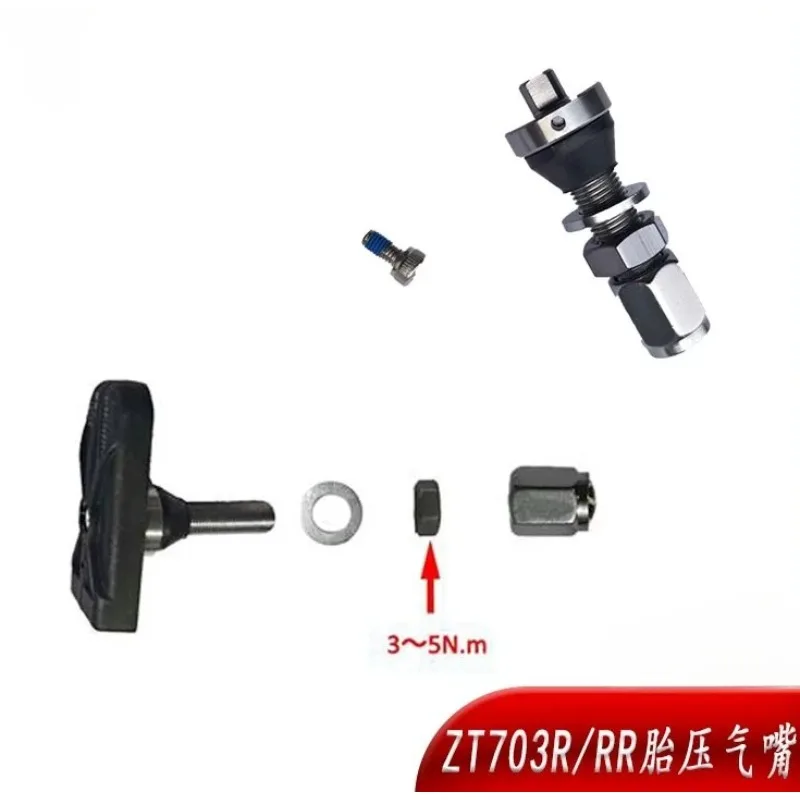 Tire Pressure Sensor Valve Stem Cap For ZONTES ZT703R ZT703RR Motorcycle Front Rear Wheel Air Valve Accessories