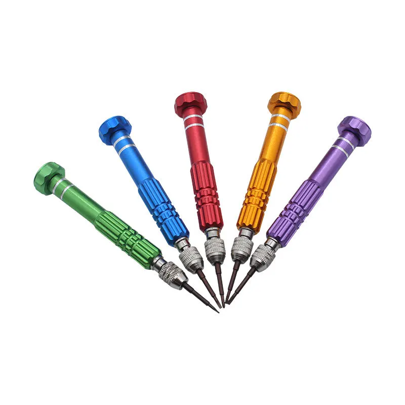 5-in-1 Multifunctional Small Screwdriver Set  S2 Steel Magnetic Screwdriver Kit for Eyeglass Sunglasses