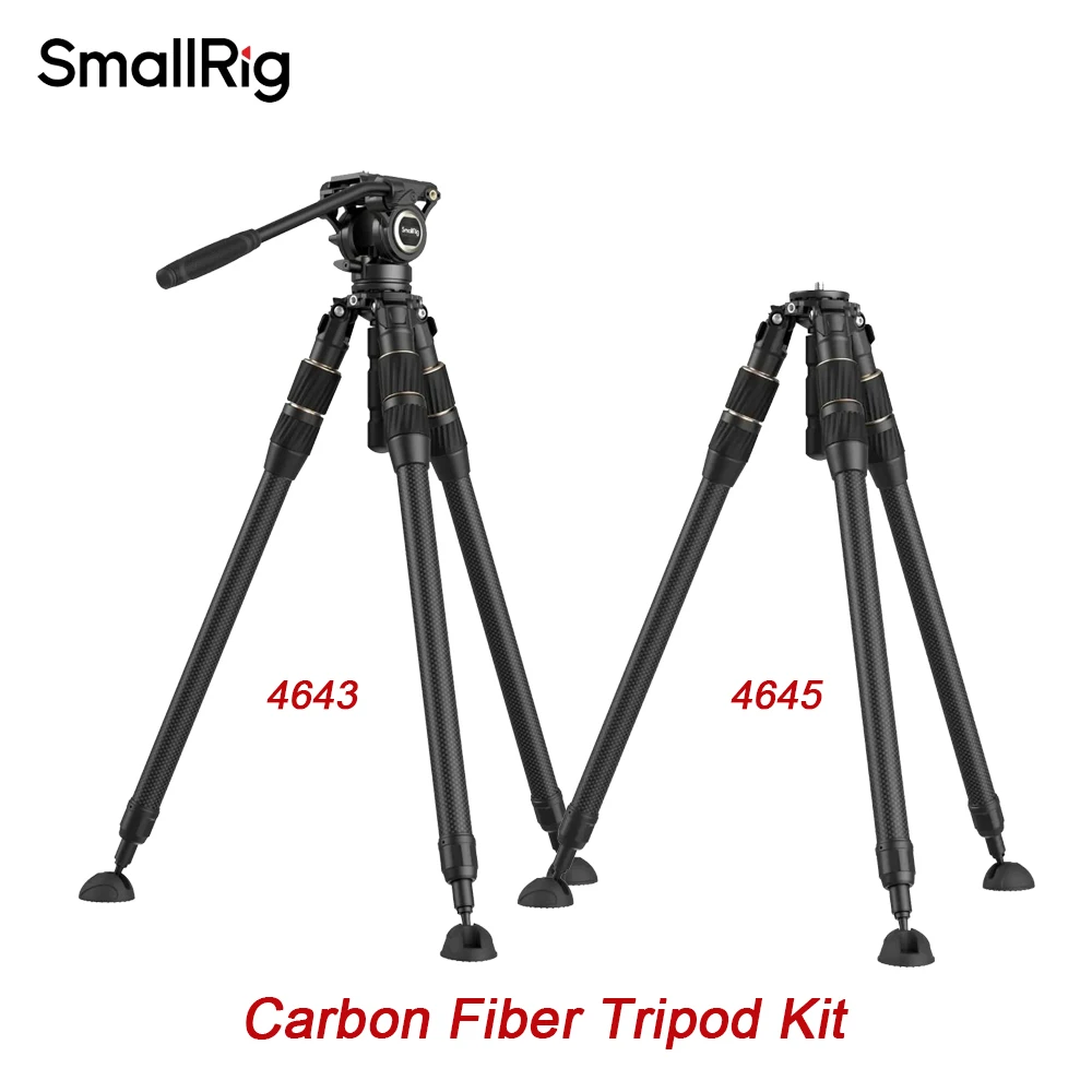 SmallRig FreeSpeed-Twist Quick Screwing Carbon Fiber Tripod Kit for Travel Outdoor Photography Video Film Producing