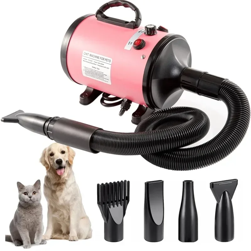 High Power Low Noise Pet Water Blower Golden Hair Dryer Teddy Dog Hair Drying Box Large Dog News Dog Cat