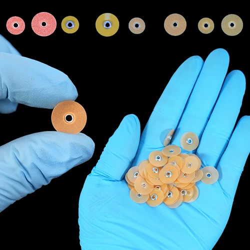 Imagen 2 del producto 50 Uds. Discos de acabado y pulido Dental Autoclavables Soflex Flexi compuestos cerámica abrasif pulidor materiales de odontología