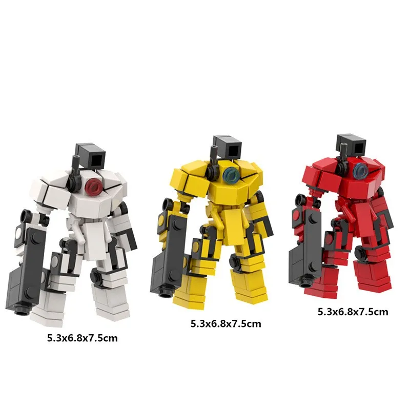 Creative MOC Deformed Mecha Infantry Robot Model War Robot DIY Building Blocks Puzzle Assembling Toys Holiday Gifts