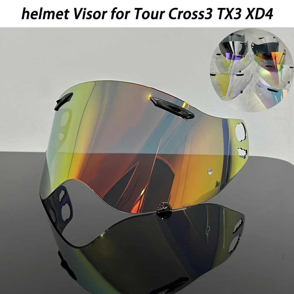 Visera Protectora Compatible con Casco TOUR-CROSS3 TX3 XD4, Protección UV, Accesorios para Casco de Motocicleta para Arai