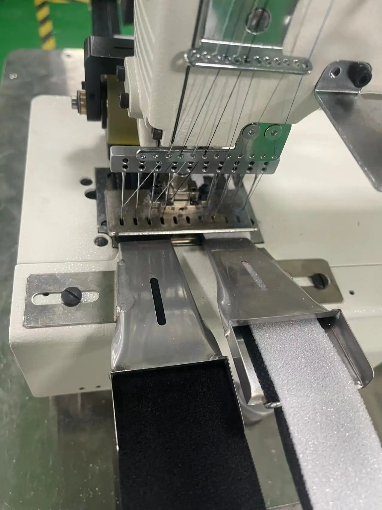 Fully Automatic Baseball Cap Hat Sweatband Making Machine For Cap Factory