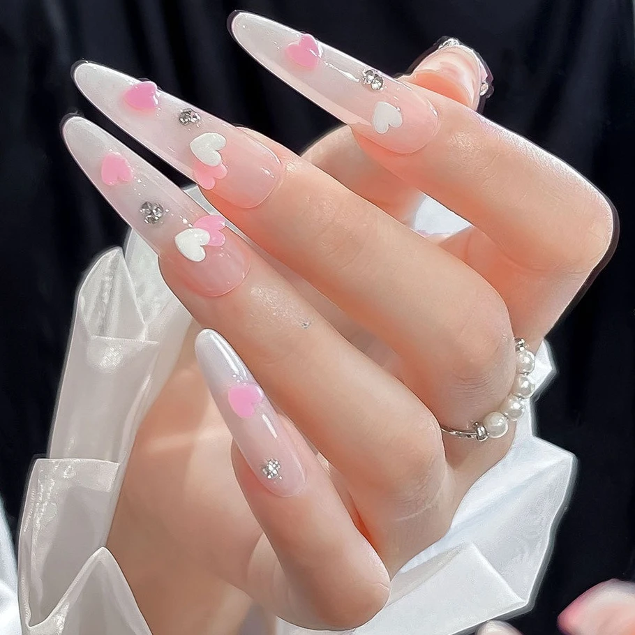 Resina morbida Rosso Bianco Rosa Cuore d'amore Polvere glitterata Paillettes Stella Farfalla Luna Aurora Accessori per nail art ultrasottili Decorazioni