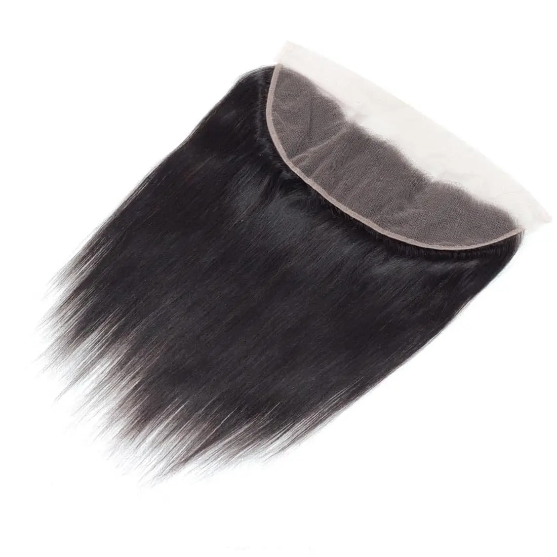 12-24 بوصة 13x4 الدانتيل أمامي الشعر البشري قبل قطعها الطبيعي الأسود 100% الشعر البشري الأذن إلى الأذن الدانتيل أمامي مستقيم 13x4 إغلاق #2