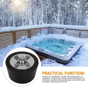 Yüzme Havuzu Dönüş Hattı Bağlantı Parçaları için Genleşme Tapaları, Yüzme Havuzu Sıyırıcı, Kış Havuza geri dönecek 6 büyük satış-2 numara