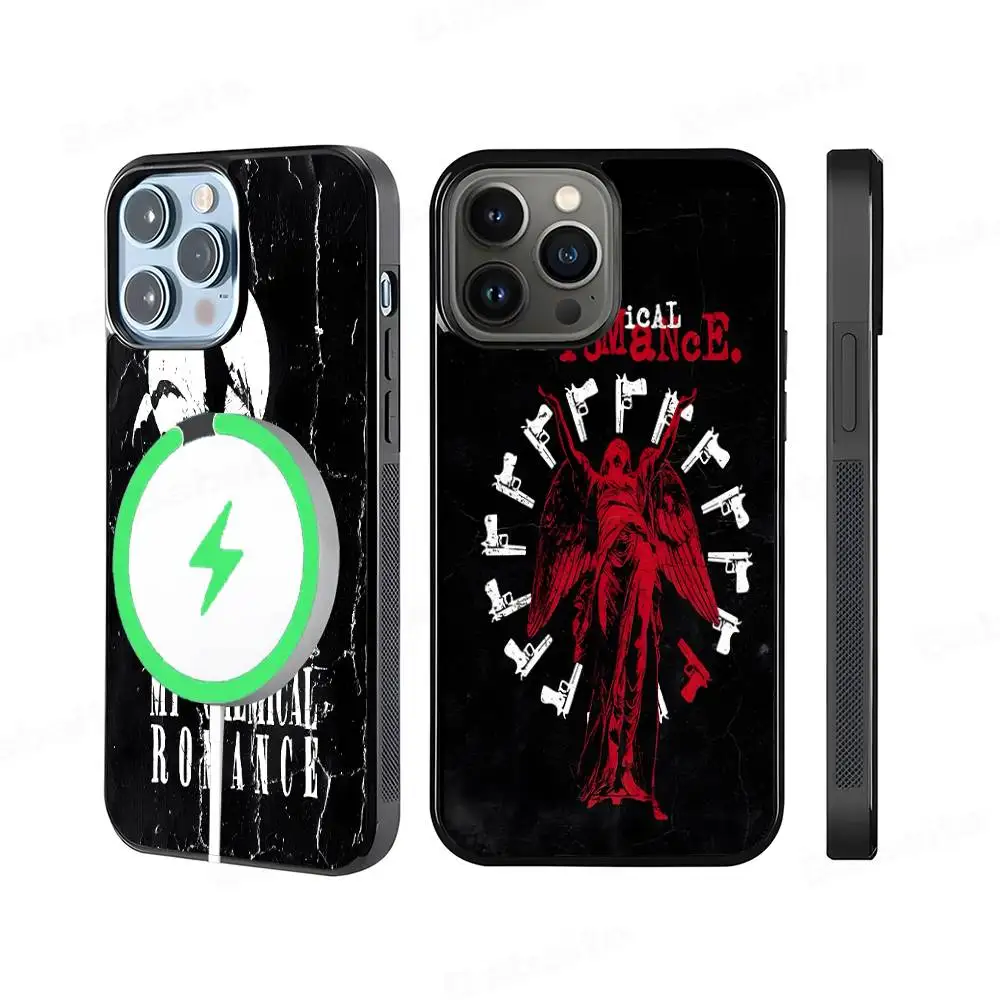 

My Chemical Romance Phone Case Magnetic Case For IPhone 16 14 13 12 11 15 Pro Max Plus For Magsafe Wireless Charge Cover