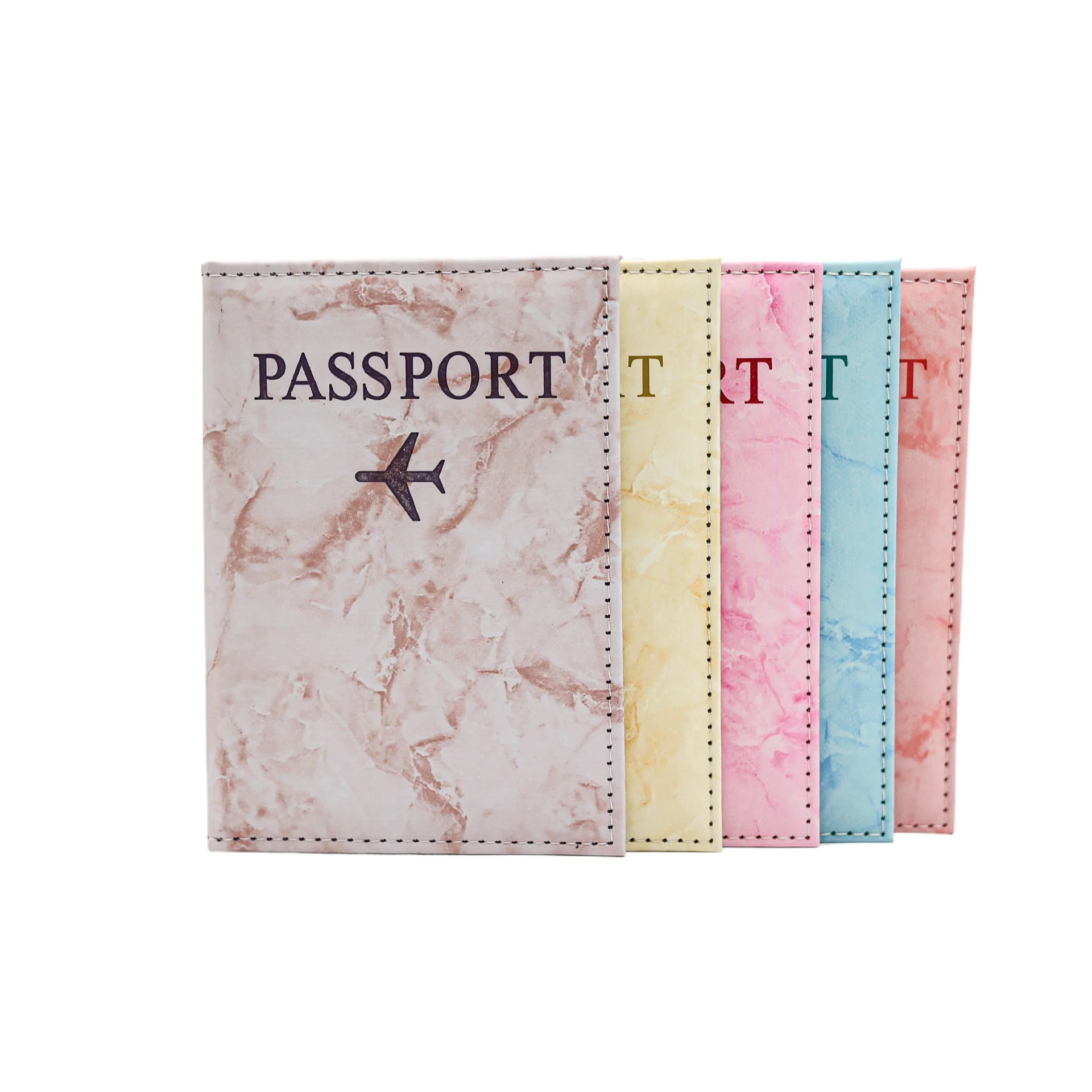 

Ультратонкие обложки для паспорта цвета макарон, держатель для паспорта для женщин и мужчин, дорожный чехол для паспорта, держатель для удостоверения личности, дорожные аксессуары
