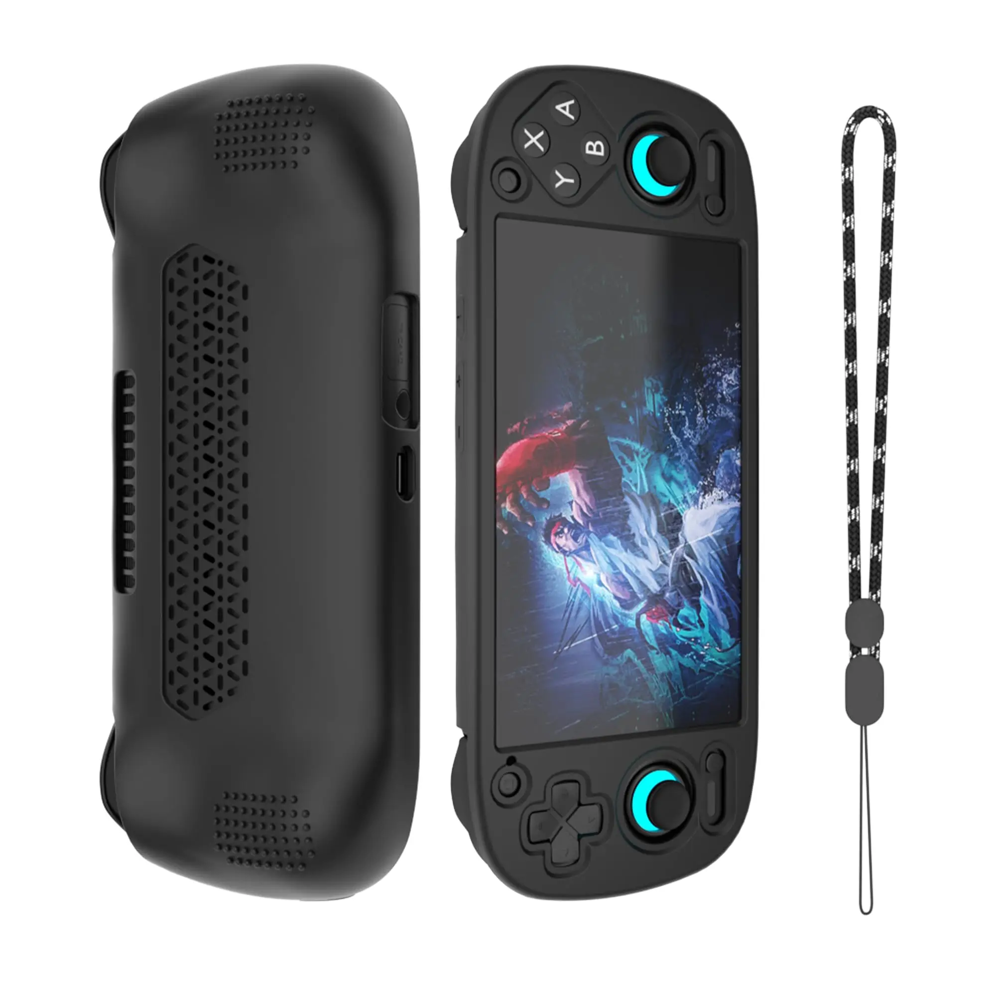 

Чехол для Retroid Pocket 5, силиконовый чехол с противоскользящим покрытием, мягкий защитный чехол для Retroid Pocket 5, аксессуары для игровой консоли в стиле ретро