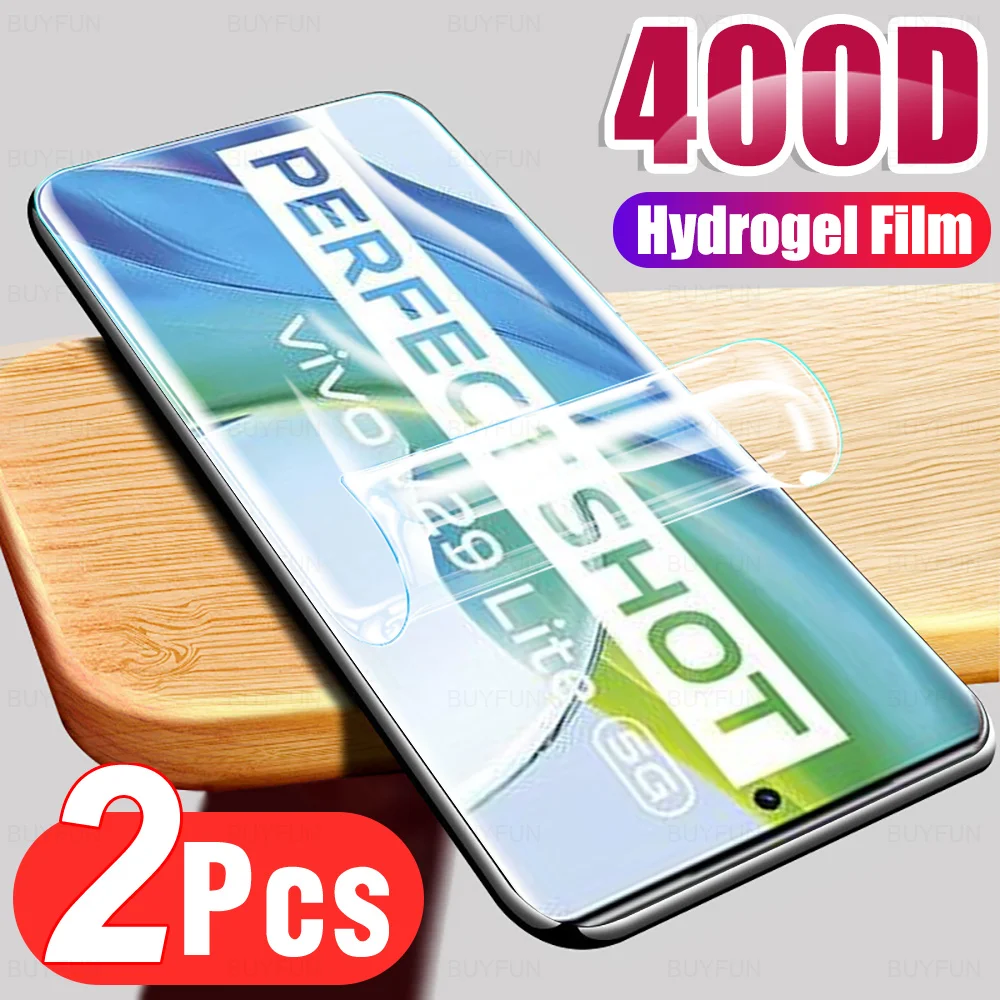 2Pcs Hydrogel Film Screen Protector Not Glass For Vivo V29 Lite VivoV29 Light V29e Vavo Vovi V29Lite V 29 E 5G 2023 6.78'' V2250