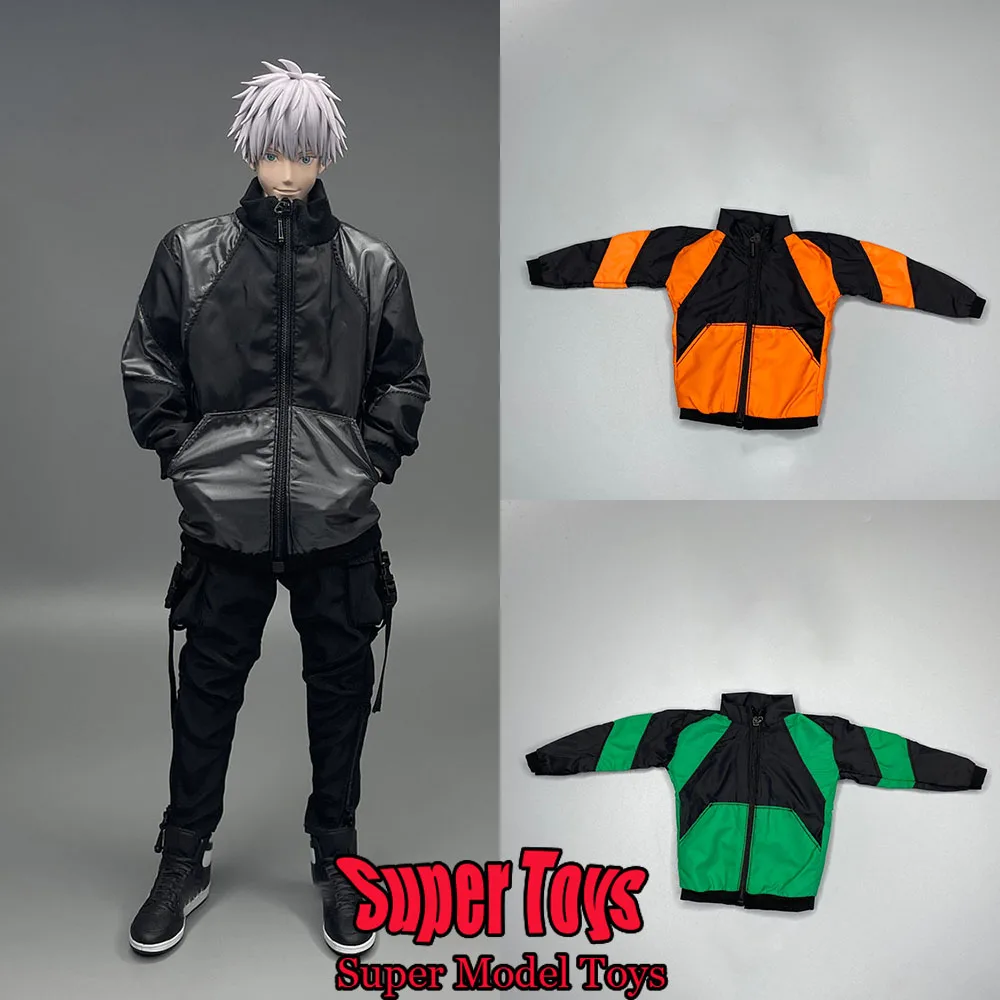 In Stock CROWDH TOYS 1/6 Scale Male Soldier Coat Double Layered Casual Trend Jacket For 12-inch Action Figure Model Doll