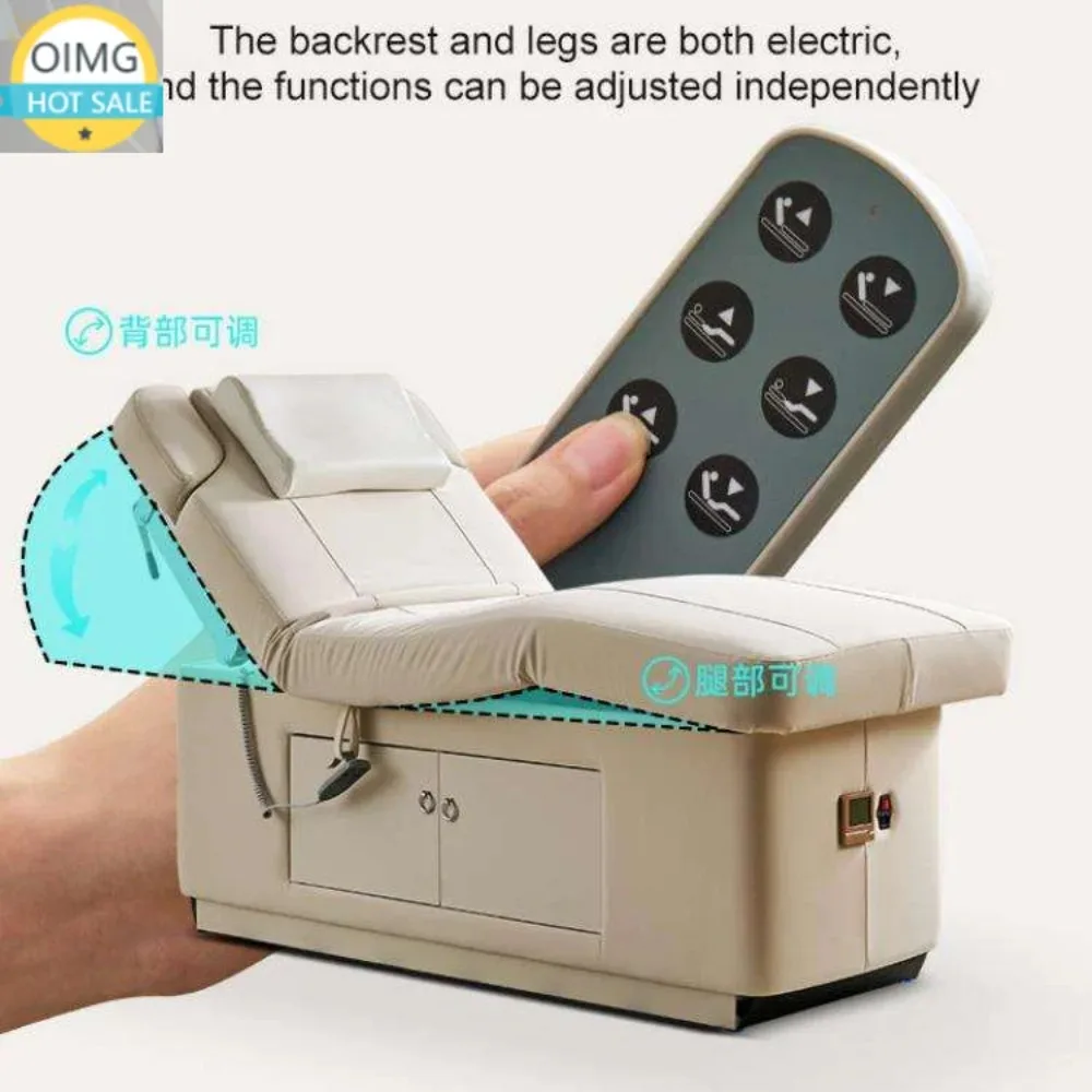 Modern Electric Beauty Beds Heat Spa Bed Massage Table Electric Massage Table Beds for Salon Furniture Massage Table Master