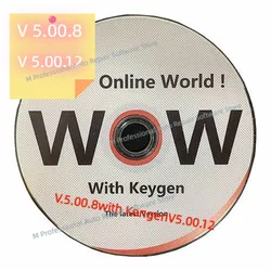 2023 Hot w-urt-h W-O-W V5.00.12 WOW 5.00.8 R2 Software Multi-languages with Kengen For Tcs Multi-diag Cars Diagnostic Tool