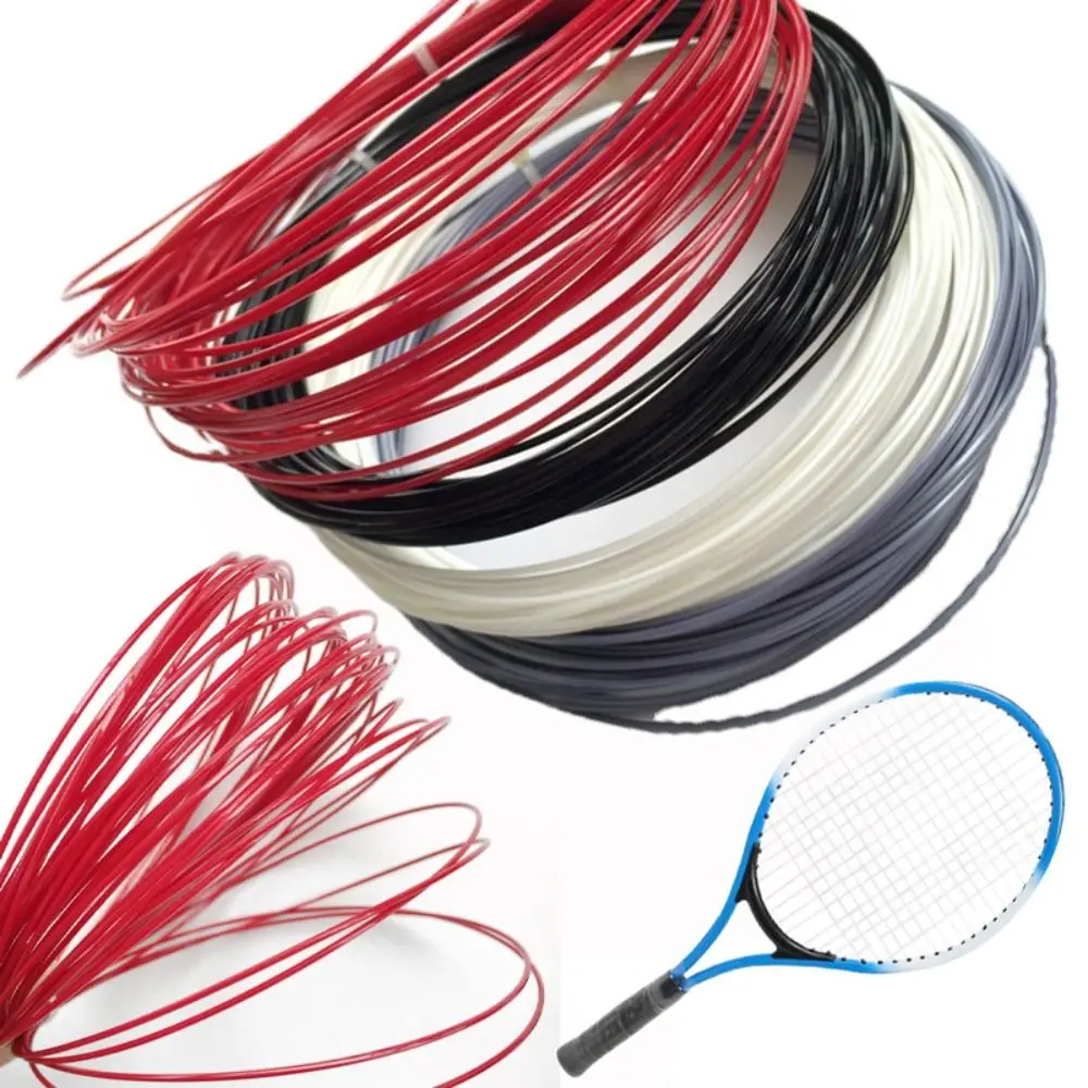 

Durable Concave Shape Sport Supplies Angular Polyester Thread Racquet Wire Top Spinning Ball Hex Tennis Racket String