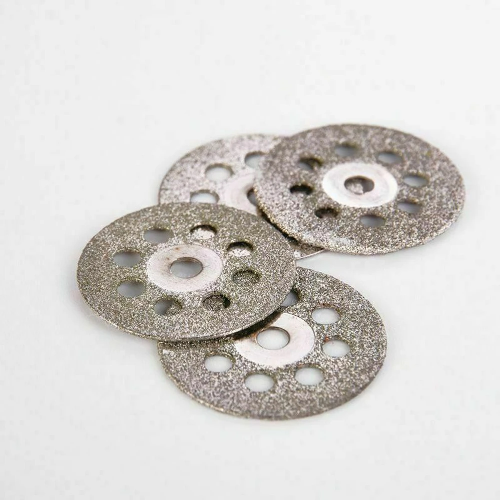 Do cięcia płytek ceramicznych do cięcia kamieni szlachetnych Szklany diamentowy dysk tnący Korbowód DIY Zestawy szmerglowe Srebrny