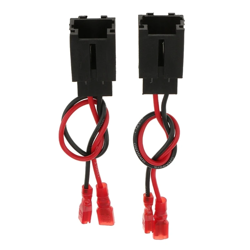 Faisceau De Câblage Haut-Parleur Voiture - Lot De 4 Adaptateurs Connecteurs - Installation Facile Sans Coupe