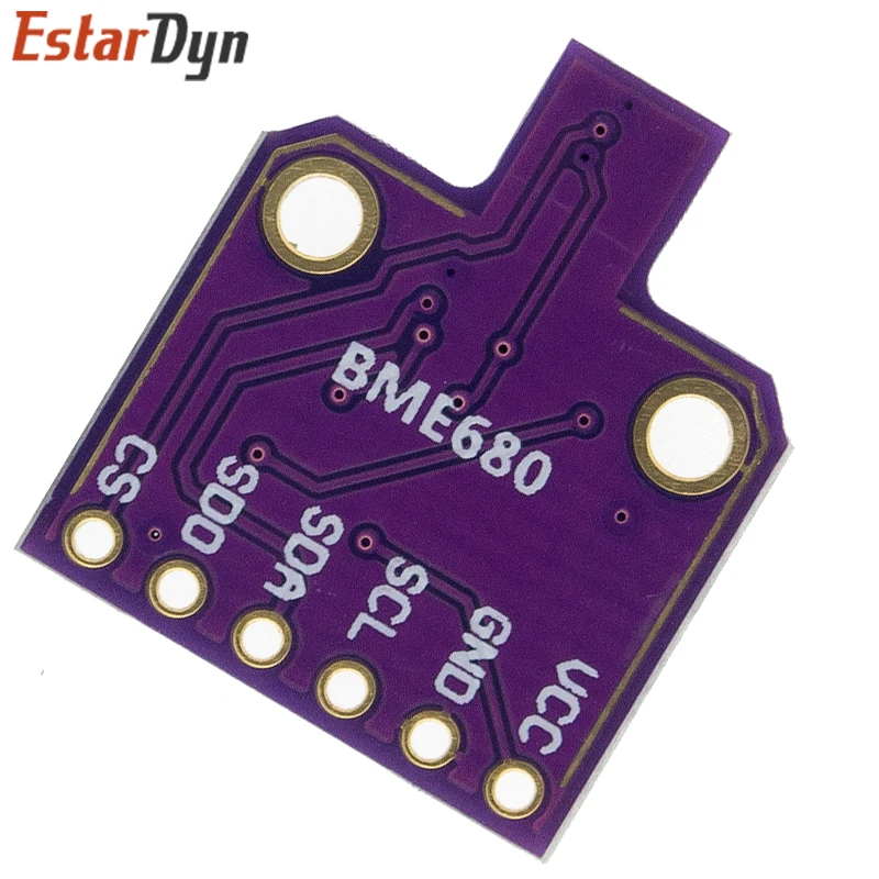 Imagem -06 - Sensor de Pressão de Umidade de Temperatura Digital Placa de Desenvolvimento de Módulo Sensor de Alta Altitude Cjmcu680 Bme680