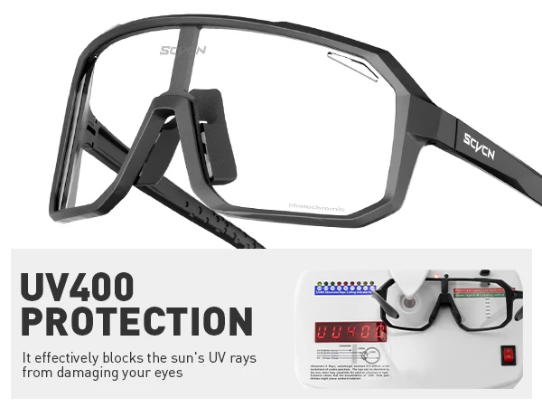 SCVCN Photochrome Männer Radfahren Gläser Sonnenbrille UV400 Brillen Outdoor Sport MTB Goggle Fahrrad Frauen Reiten Wandern Sonnenbrille – Detail 4