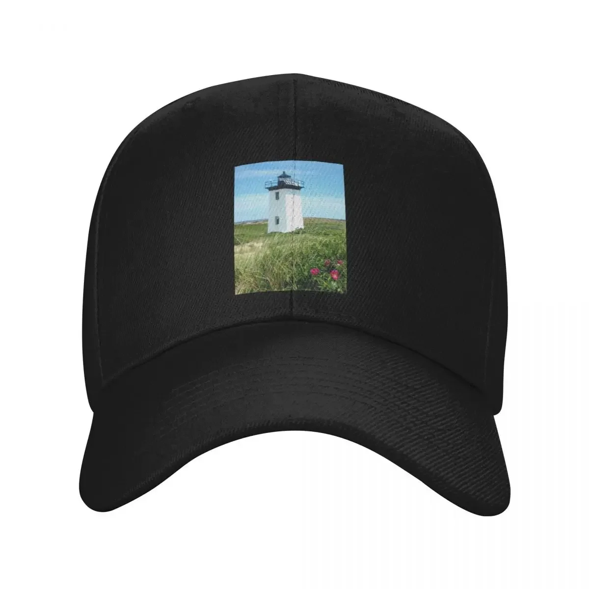 

Provincetown USACape Cod National Seashore. Wood End Light. Baseball Cap Rave Snap Back Hat Women's Golf Clothing Men's