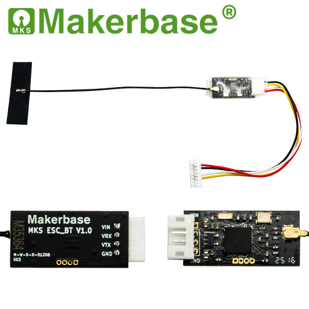 Makerbase 2.4G Wireless Bluetooth Module for Electric Skateboard Based on nrf51_vesc Project