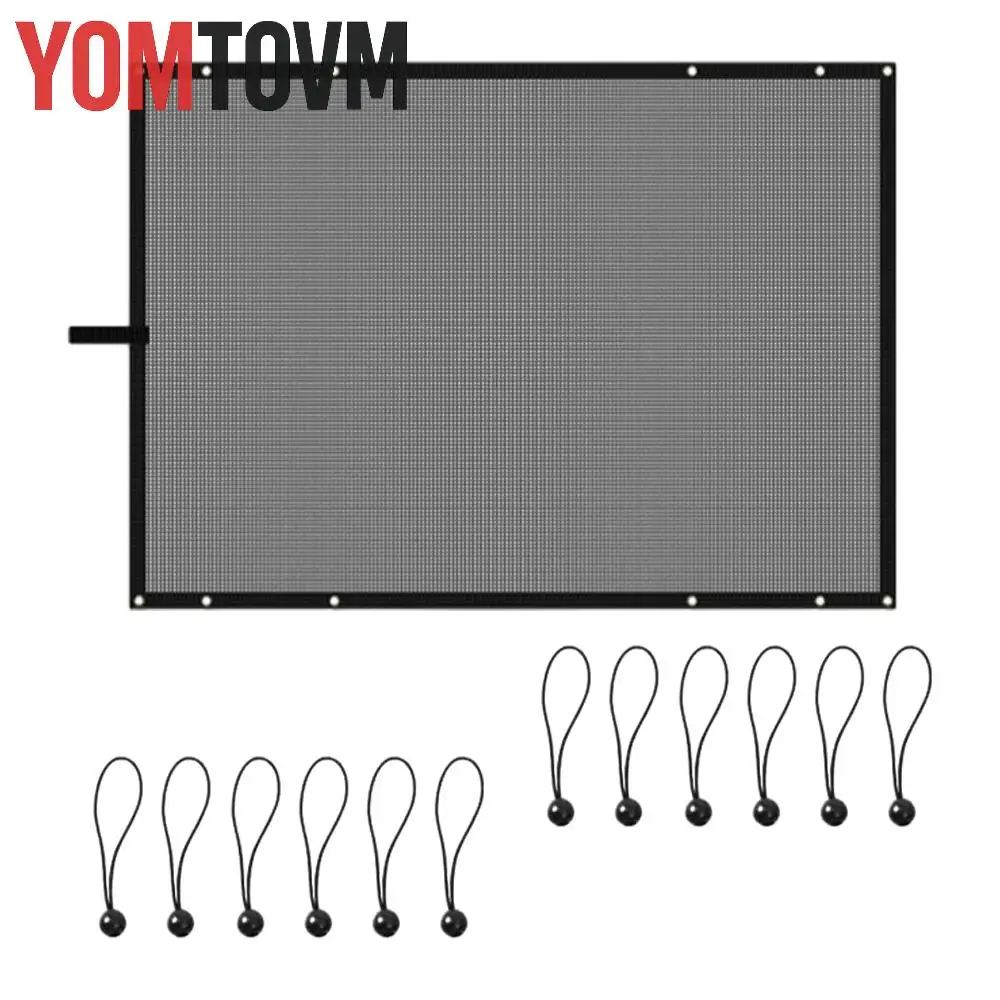 

Солнцезащитный чехол на крышу автомобиля для Jeep Wrangler TJ 1997-2006 годов выпуска, защита от насекомых и солнца, 63,4*44,5 дюйма