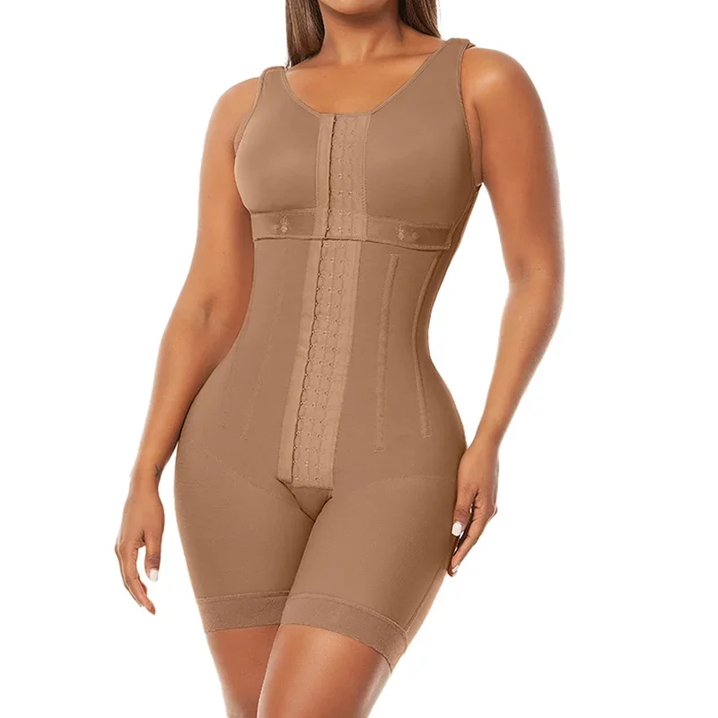 

High Compression with Bones Shapewear Post-operative Waist Trainer Slimming Tummy Control Body Shaper XXS