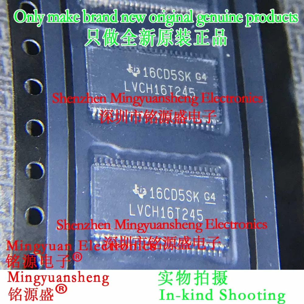 

Mingyuan Sheng Brand New Original Genuine Sn74Lvch16T245Dggr Sn74Lvch16T245Dgg Sn74Lvch16T245 Lvch16T245 Package Tssop48 Ic Conversion - Voltage Level Chip