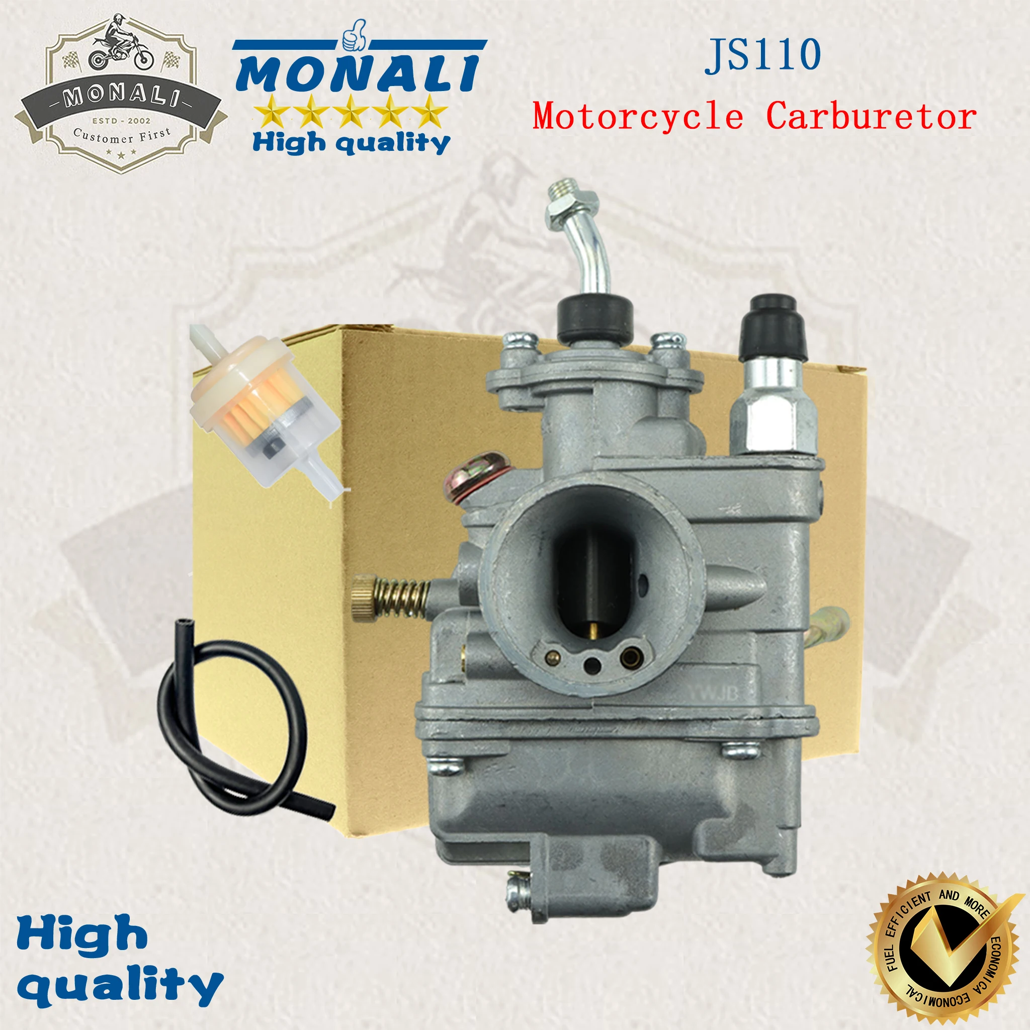 Карбюратор для мотоциклов Jianshe 110, Jianshe JS110, Yamaha JYM110, JY110, Fufa F8 Карбюратор для мотоциклов Jianshe 110, Jianshe JS110, Yamaha JYM110, JY110, Fufa F8