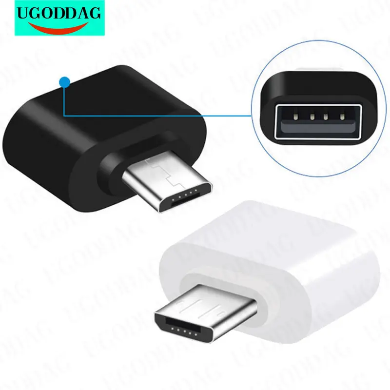 مايكرو USB إلى USB محول للكمبيوتر اللوحي أندرويد Usb 2.0 كابل OTG صغير USB OTG محول مايكرو أنثى محول محول