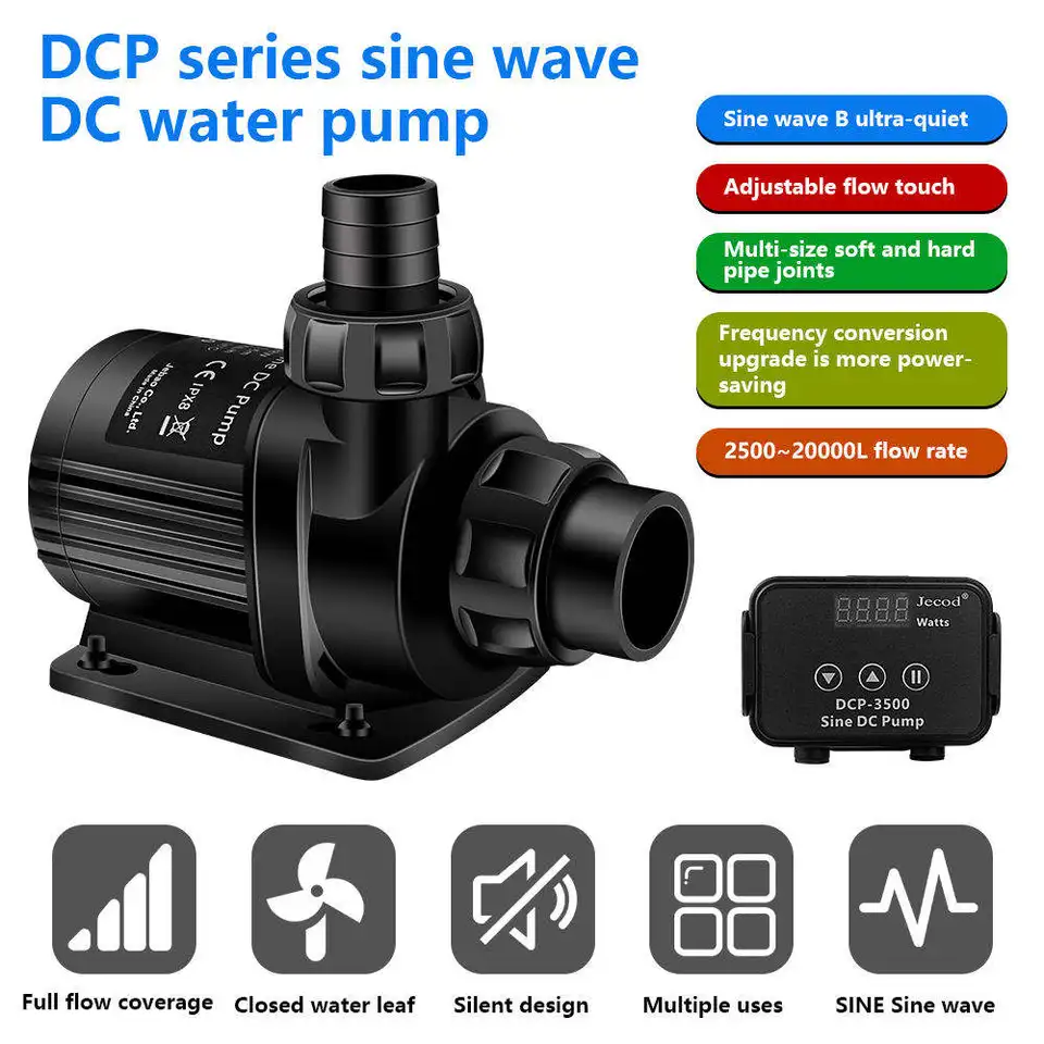 Jecod Jebao 100V-240V Sine Wave Water Return Pump Ultra Quiet DC