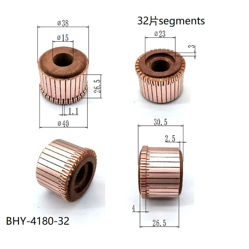 38*15*26.5*32P Rectifier Reverser Copper Head Bhy-4180-32