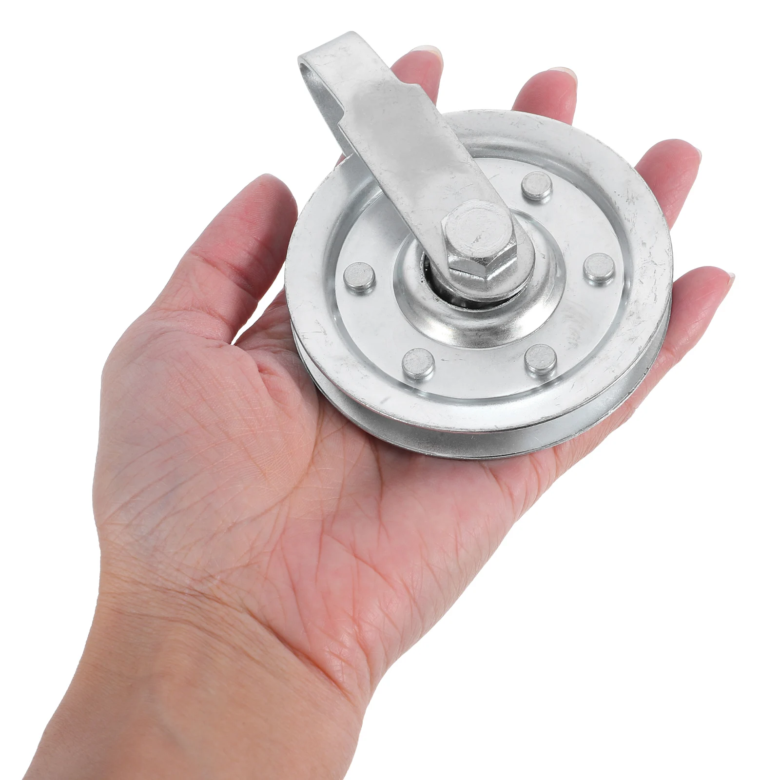 

Heavy Duty Garage Door Pulley Track Durable And Long-Lasting Stationary Pulley Suitable For Various Electric Flip Doors And Roll