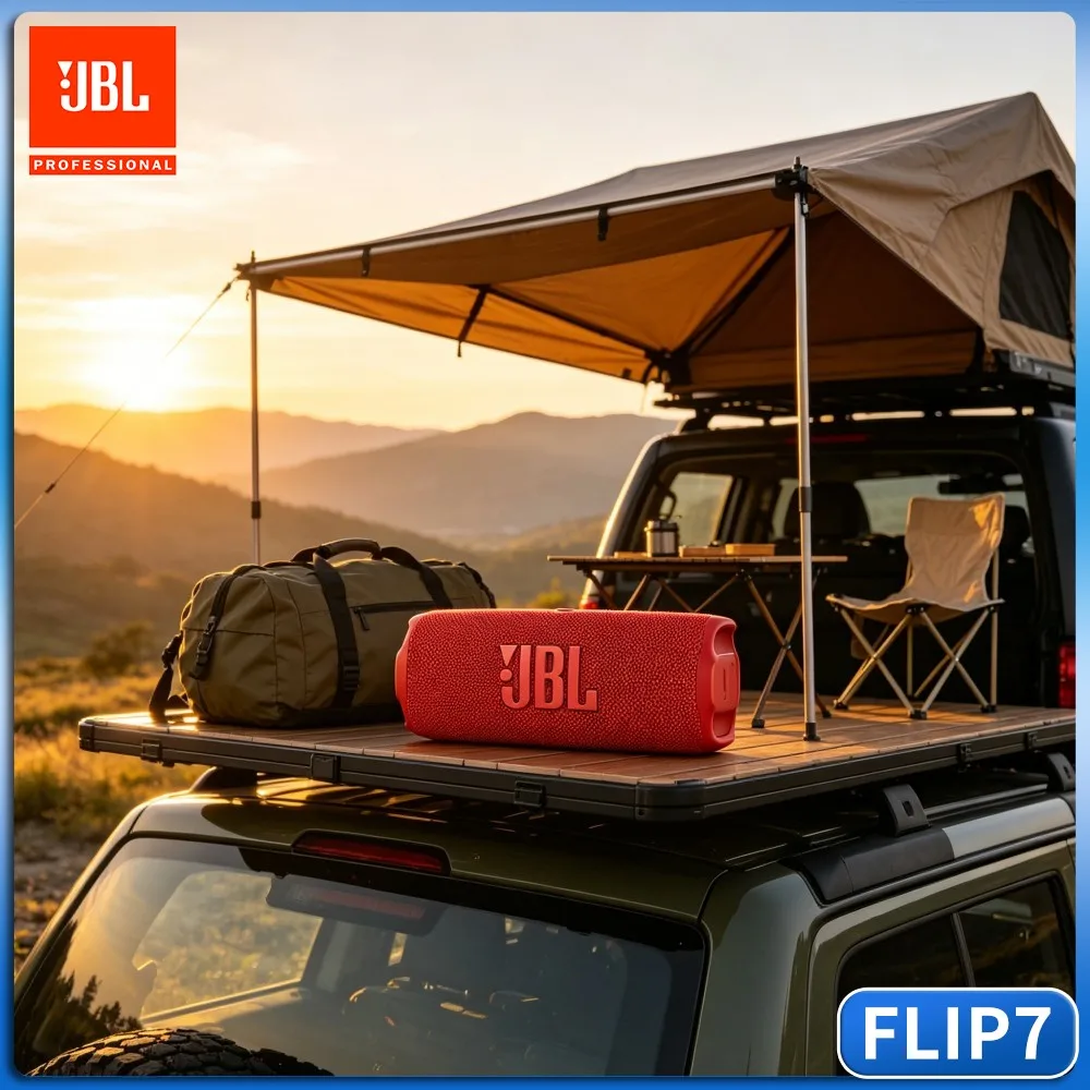 Basin Copse Sharp Bass JBL FLIP7 Wireless Speaker RGB IP67 Waterproof Handsfree Stereo TF Card USB Riverside Music Box