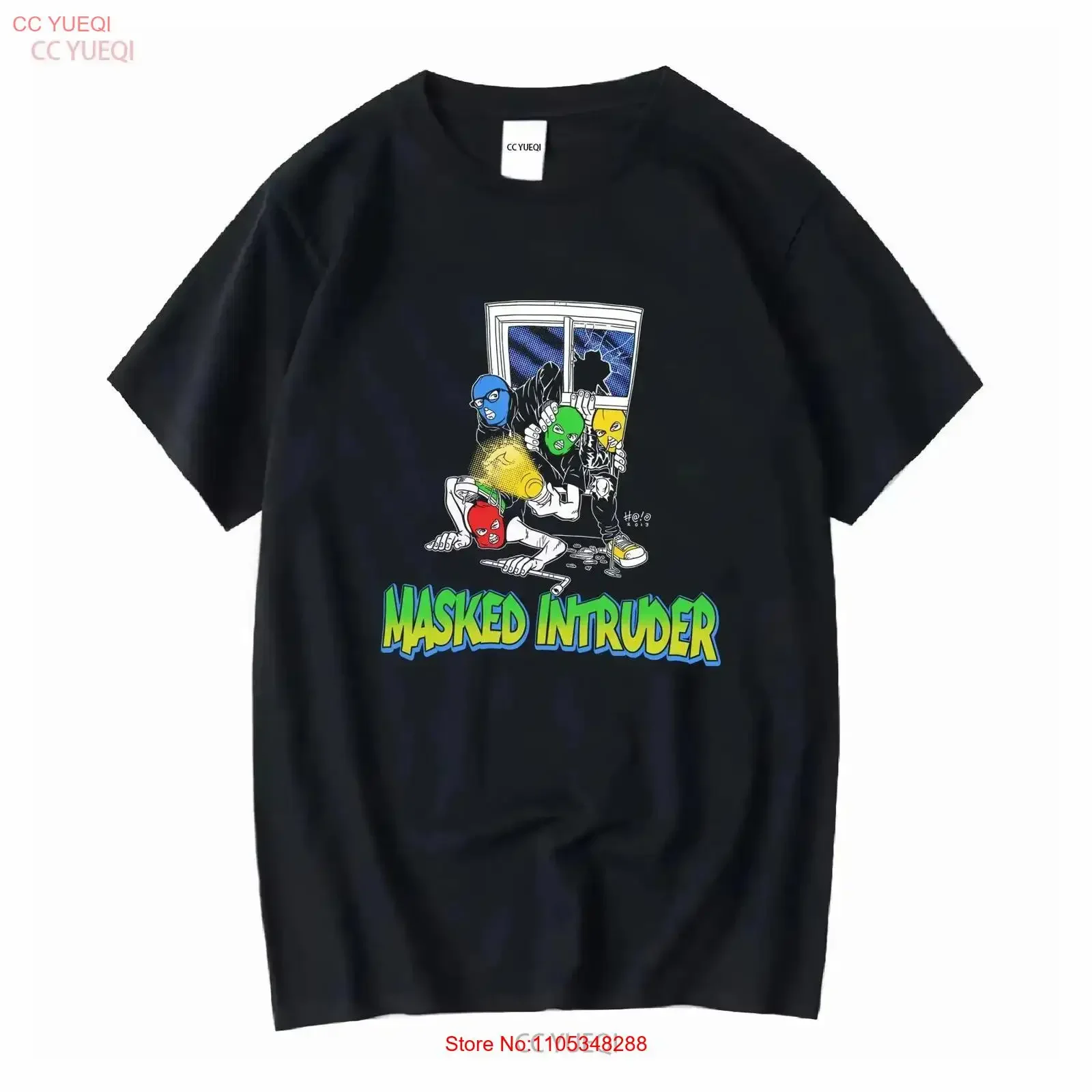 Vintage 2013 Masked Intruder Window Band T Shirt Men's Size Medium READ Washed Comfortable Slightly Versatile vintage Washed