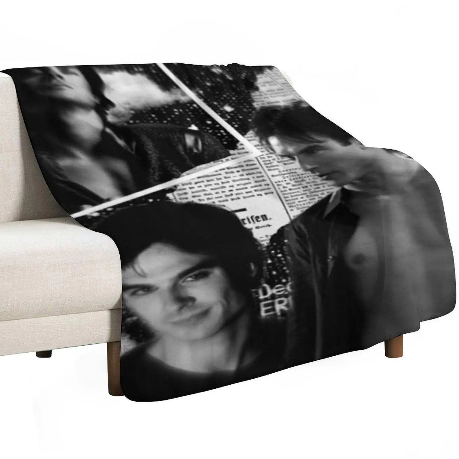 Ian Somerhalder Aesthetic Throw Blanket Decorative Sofa for babies Cute Sofa cosplay anime Fashion Sofas Blankets