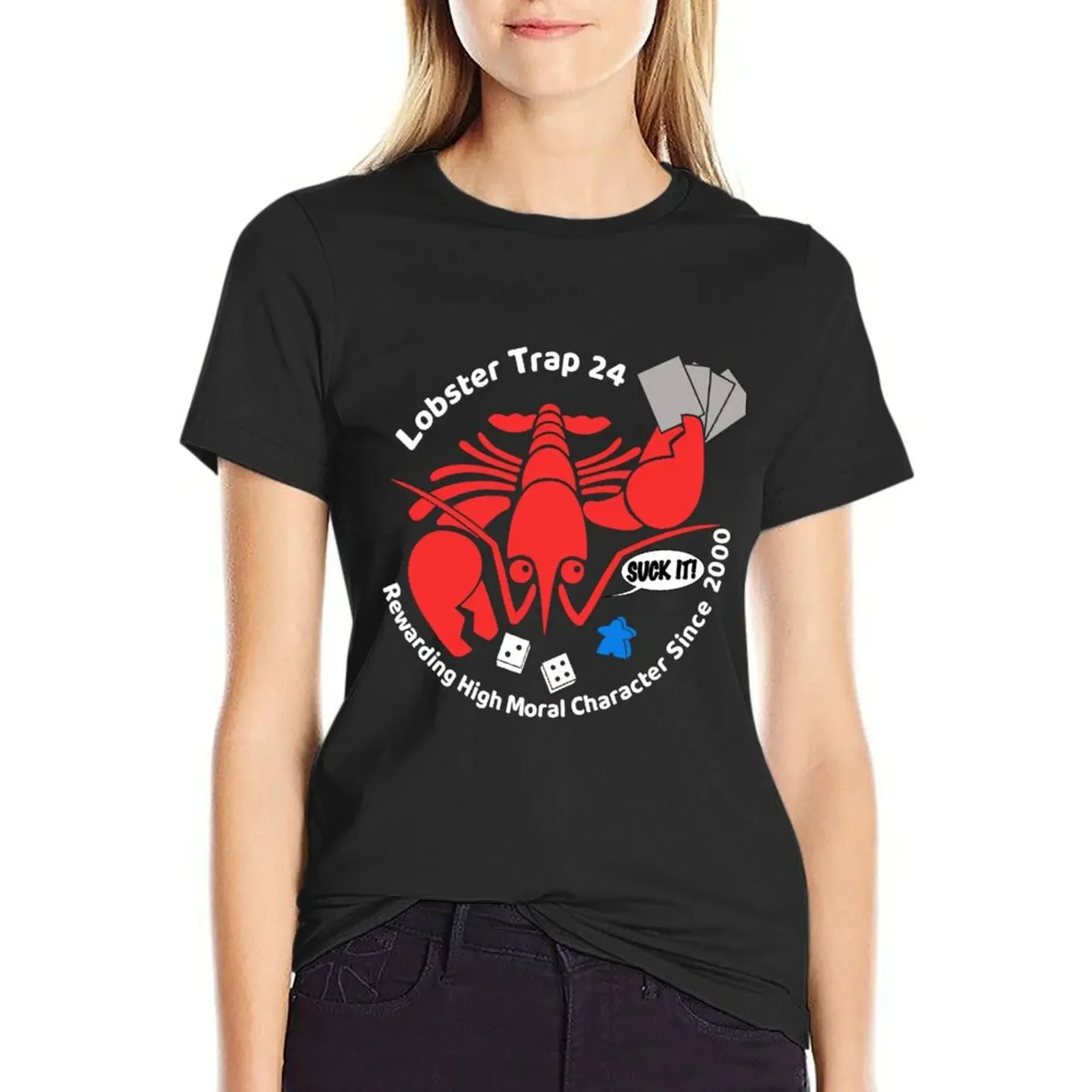 

Lobster Trap 24 - RS Edition T-Shirt lady clothes sports fans blanks white t-shirts for Women