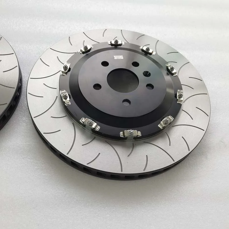 For Jekit Grey Cast Iron Disc Two Piece Rotors 390x36mm Disc Center Bell for Mercedes Benz SL55 AMG 6