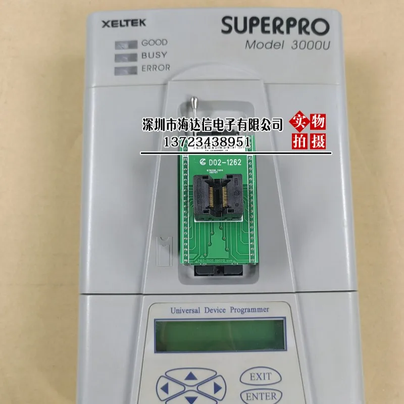 Brand New Genuine Superpro 3000U Programmer Sa643 Adapter Sa643-B005 Burning Test Socket Tssop28/Tsop28 Conversion Dip48