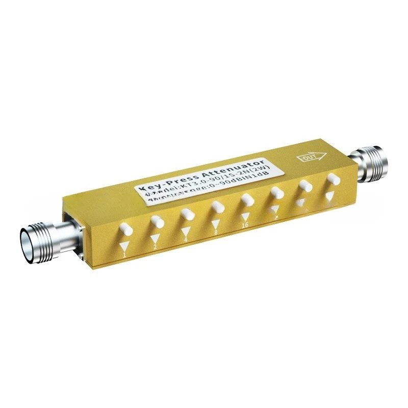 N type adjustable attenuator DC-3G 30/60/90 dB 1dB step, adjustable RF attenuator power 2W5W