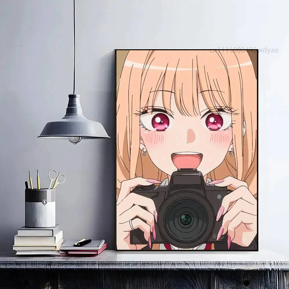 K-Kitagawa Marin Anime Poster HD home decor sticky wall waterproof home living room bar aesthetic