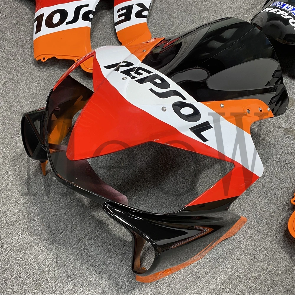 Motorcycle Fairing Kit ABS Plastic Body Fit For  CBR600 CBR600F F4I 2004 2005 2006 2007 Injection Fairings Bodykits Repsol