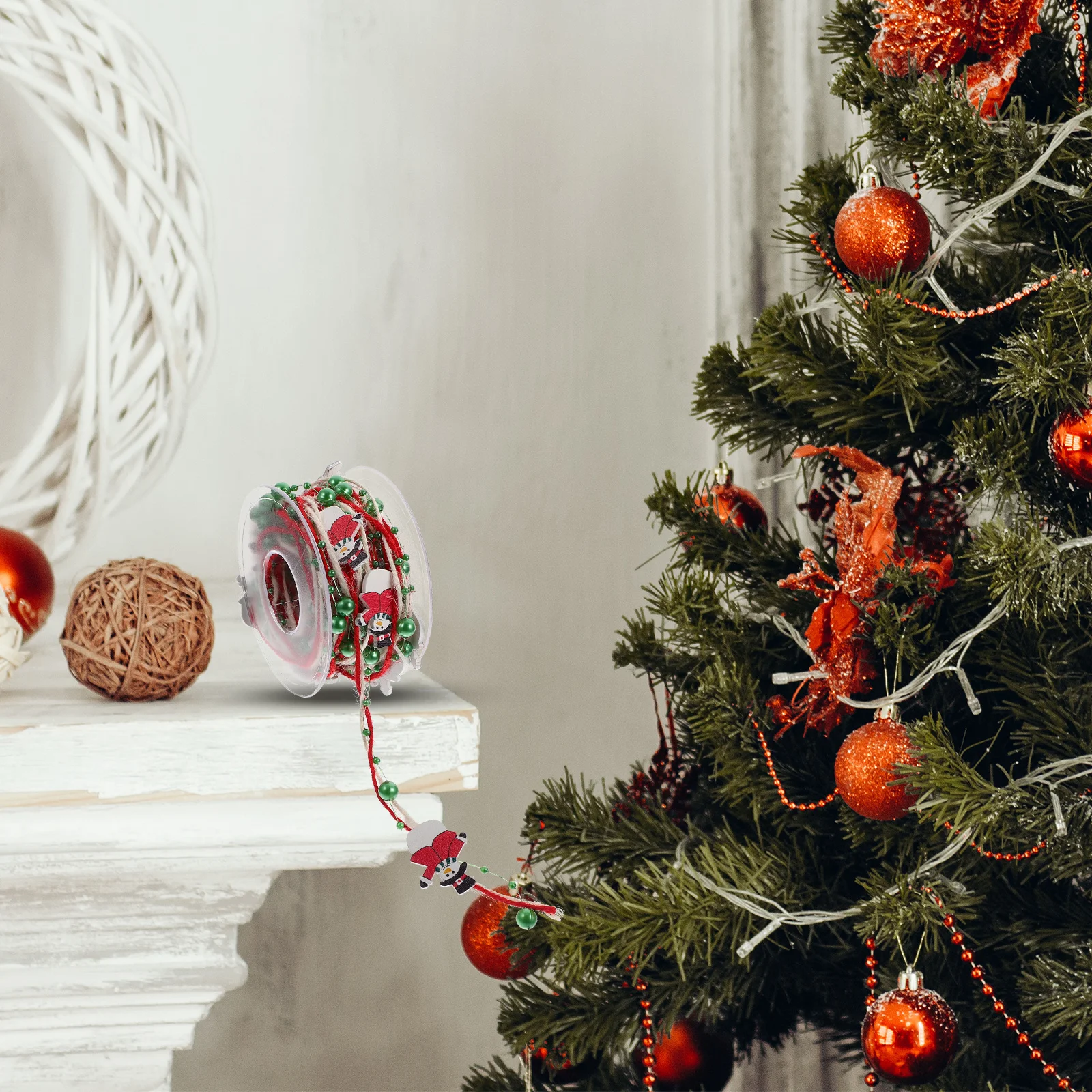 

Snowman Decoration Ribbon For Christmas Diy Craft Xmas Tree Decorations Gift Wrapping Party Supplies Handmade Ribbons