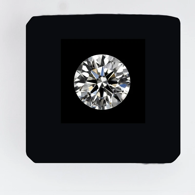 

Premium Super White Sapphire Test Test Mohs Hardness Gems Round Cut VVS Loose Gemstone For Jewelry Making/Setting/Collection