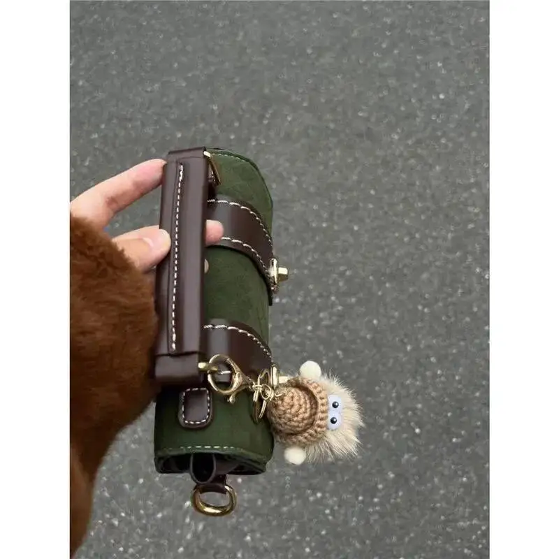 Bloom Green Square Messenger Bag Women 2025 Vintage Handle Casual Crossbody Bags Wallet Female Retro Mini Bolso Mujer Ladies